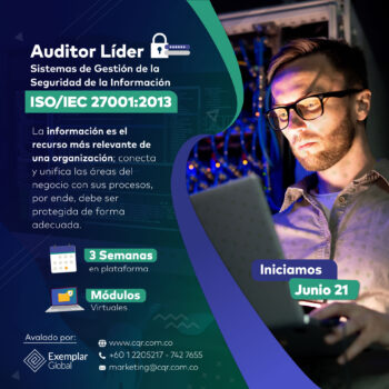 Auditor Lider ISO 27 Junio CQR